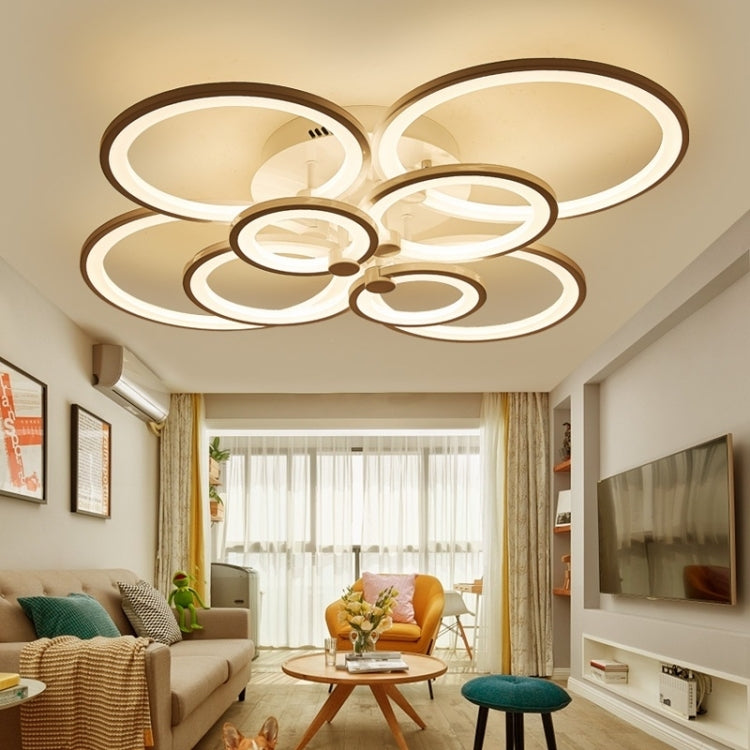 103W Creative Round Modern Art LED Ceiling Lamp, 10 Heads