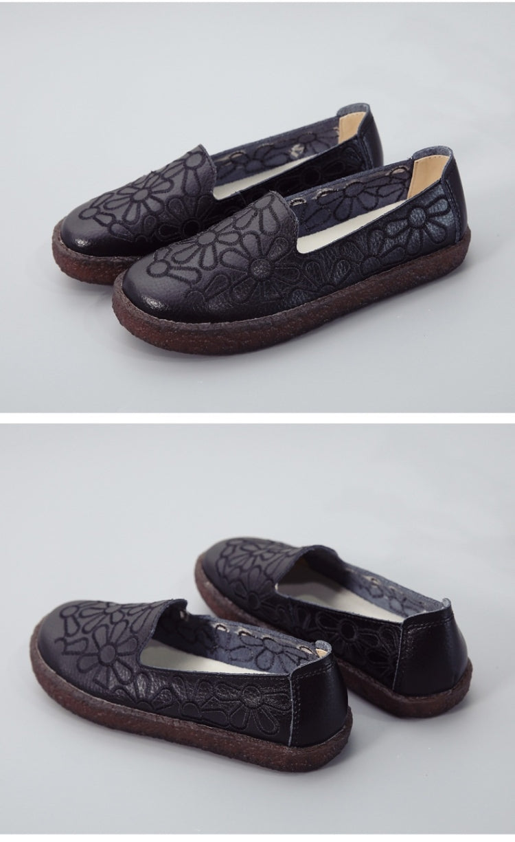 Embroidered Breathable Wearable Wild Casual Shoes for Women