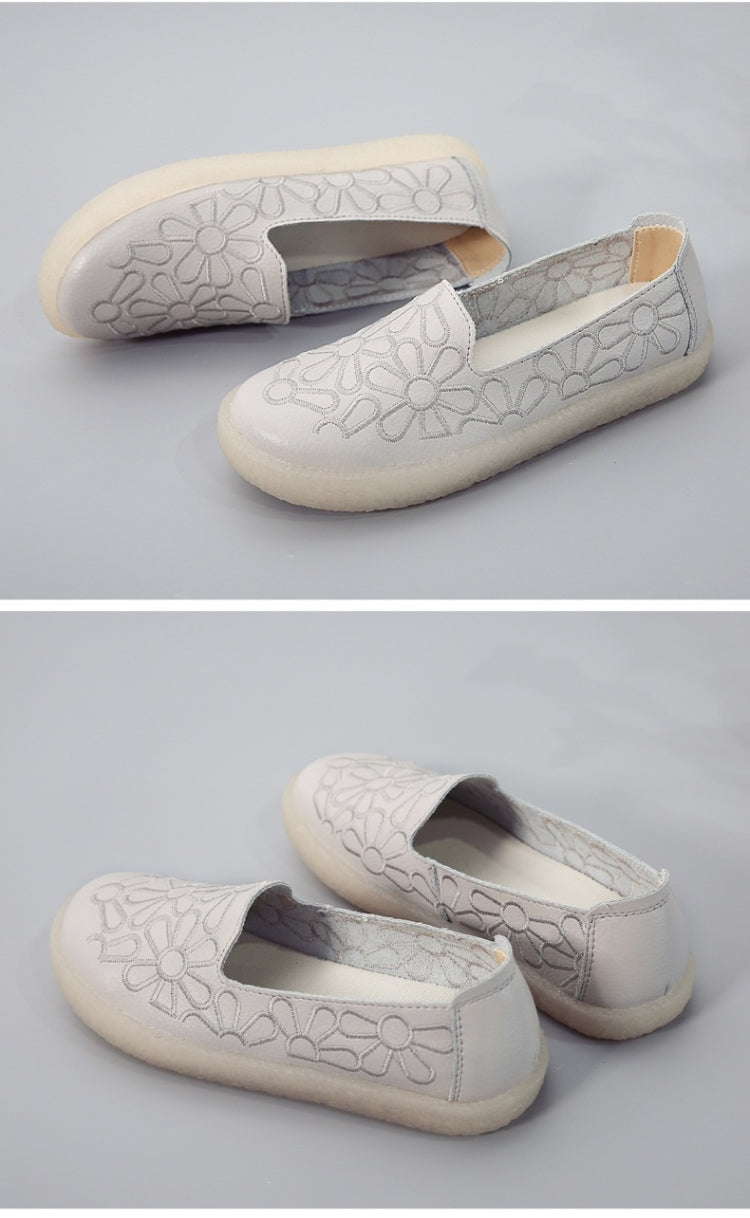 Embroidered Breathable Wearable Wild Casual Shoes for Women