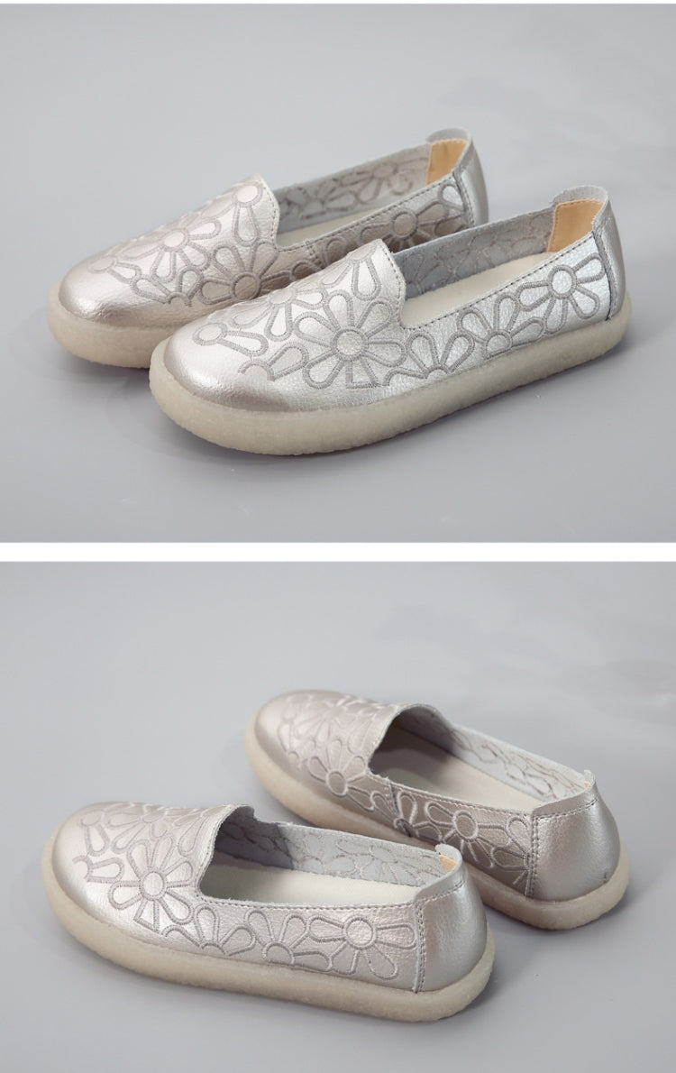 Embroidered Breathable Wearable Wild Casual Shoes for Women