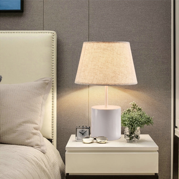 YWXLight Fabric Table Lamp Bedroom Bedside Lamp Children's Room Dimmable Creative Lighthouse Style Decorative Lights