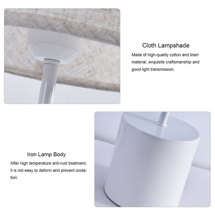YWXLight Fabric Table Lamp Bedroom Bedside Lamp Children's Room Dimmable Creative Lighthouse Style Decorative Lights