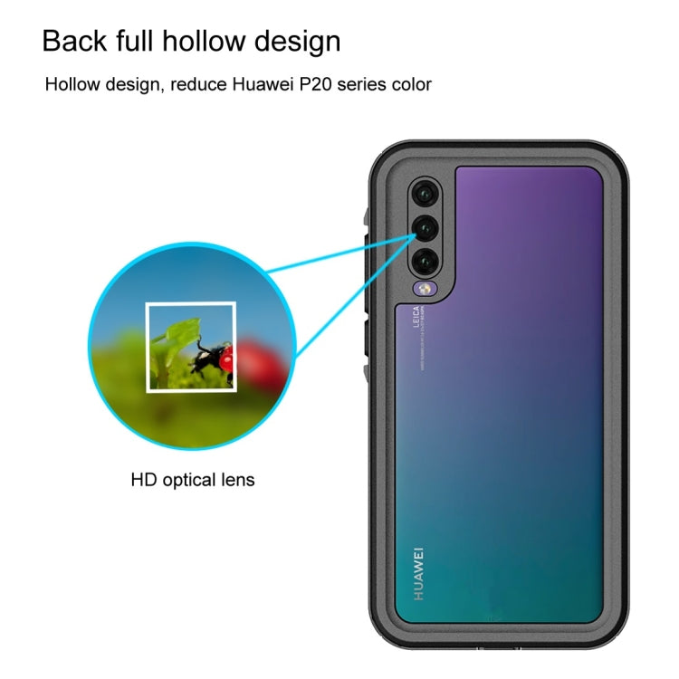 2m Waterproof 3m Shockproof Dustproof PC+TPU Case for Huawei P20 Pro