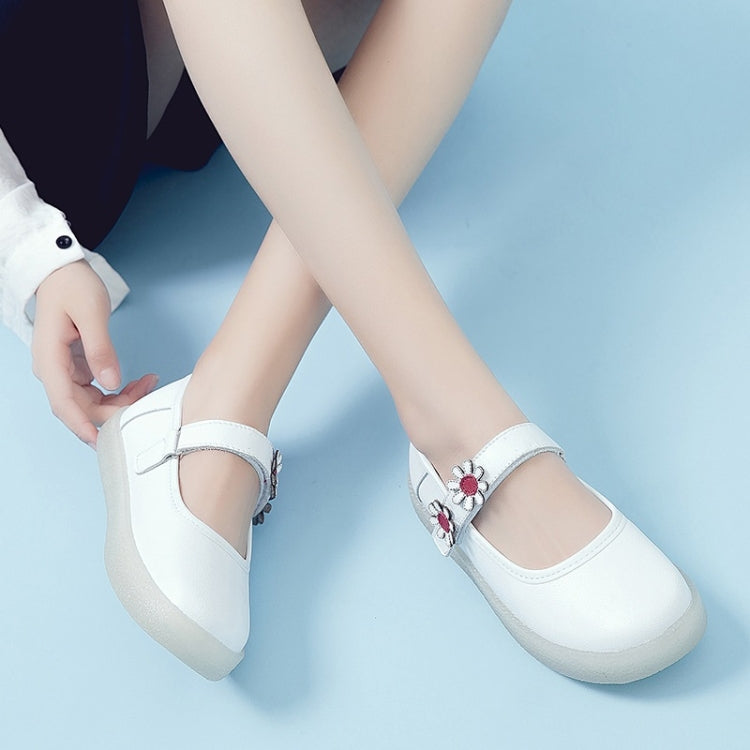 Simple Non-slip Wear-resistant Flower Student Shoes Women Sandals