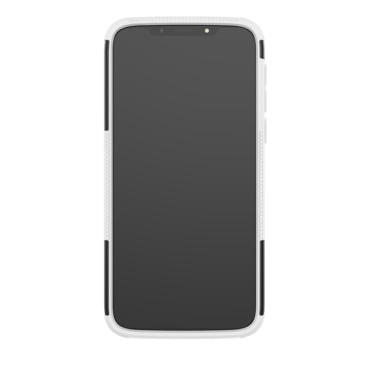 Tire Texture TPU+PC Shockproof Case for Motorola Moto G7 Play, with Holder