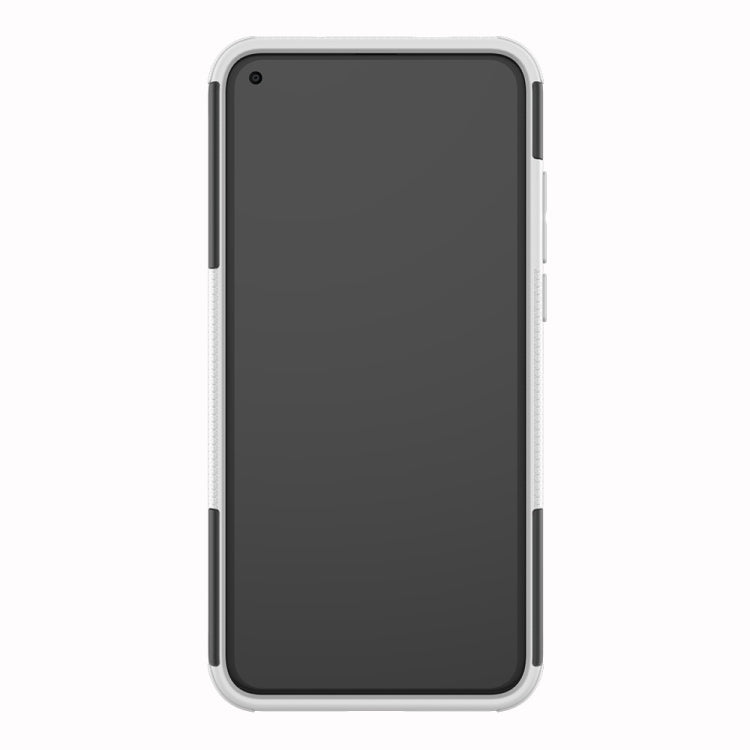 Tire Texture TPU+PC Shockproof Phone Case for Huawei Honor V20, with Holder