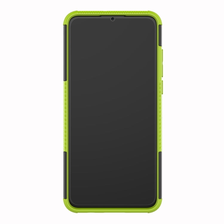 Tire Texture TPU+PC Shockproof Phone Case for Huawei P30 Lite / Nova 4e, with Holder