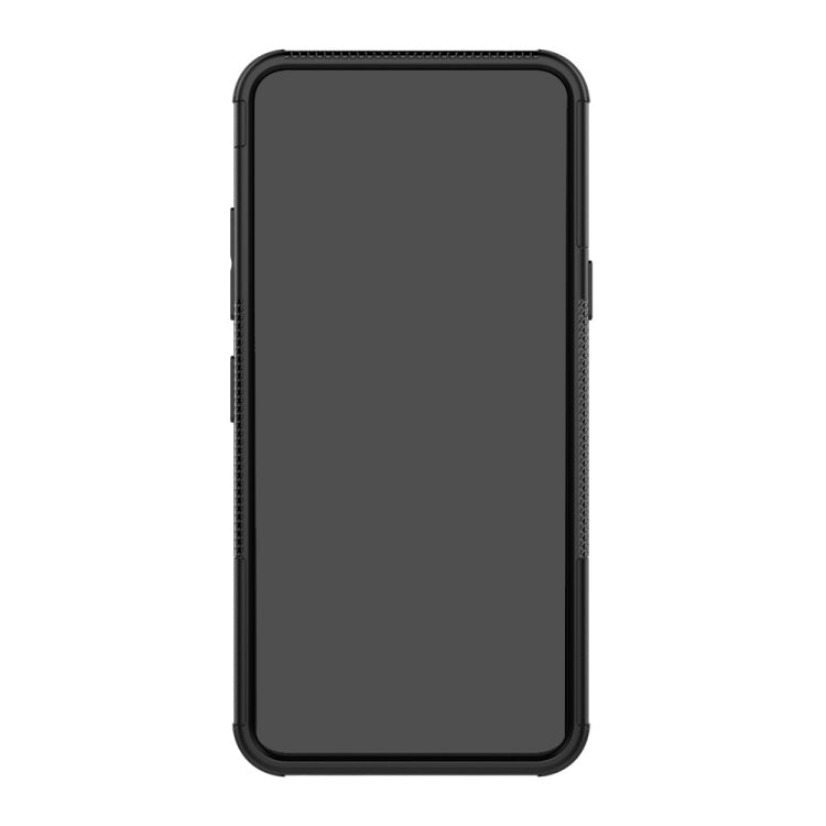 Tire Texture TPU+PC Shockproof Phone Case for LG G8 ThinQ, with Holder