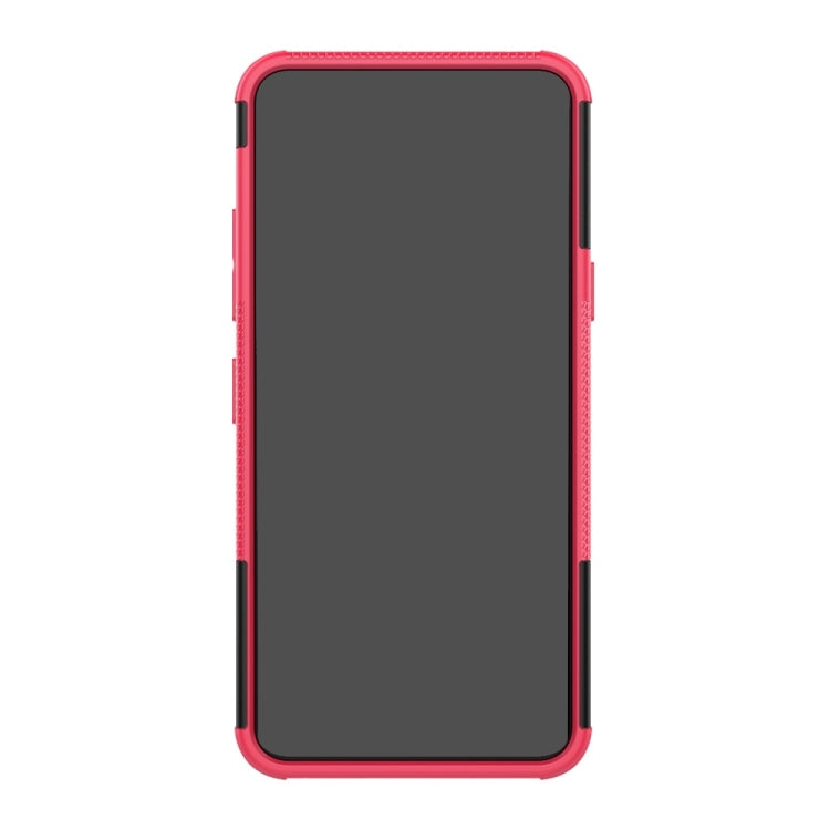 Tire Texture TPU+PC Shockproof Phone Case for LG G8 ThinQ, with Holder