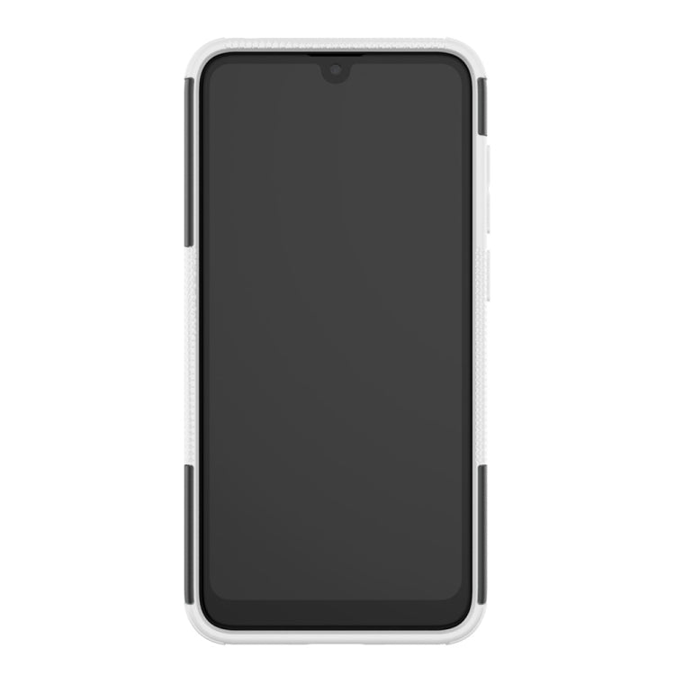 Tire Texture TPU+PC Shockproof Case for Huawei Y7 Pro 2019 / Enjoy 9, with Holder