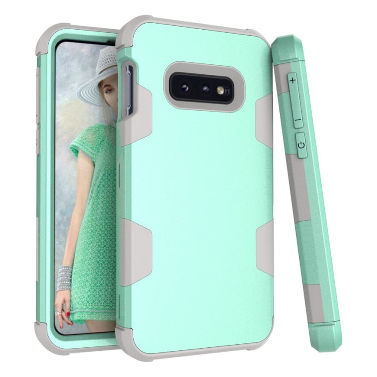 Contrast Color Silicone + PC Shockproof Case for Galaxy S10e