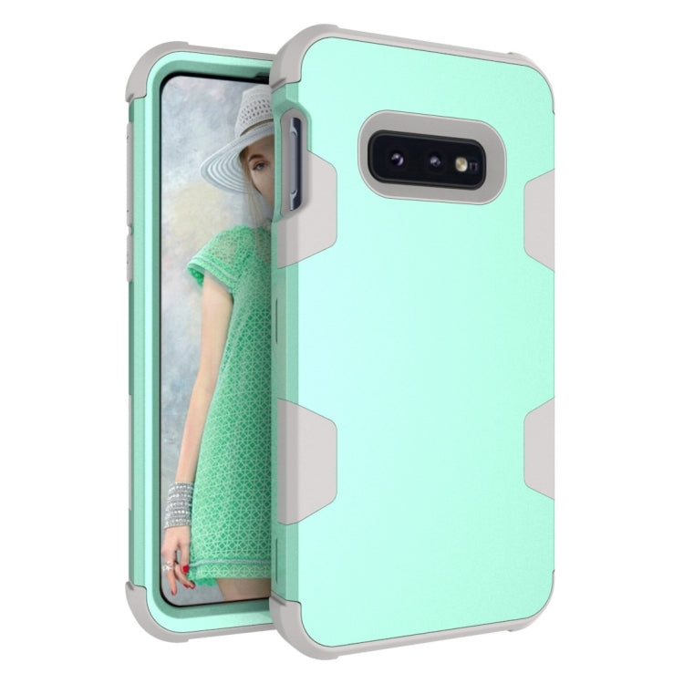 Contrast Color Silicone + PC Shockproof Case for Galaxy S10e