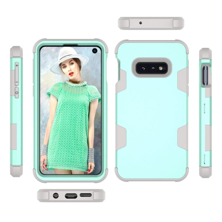 Contrast Color Silicone + PC Shockproof Case for Galaxy S10e