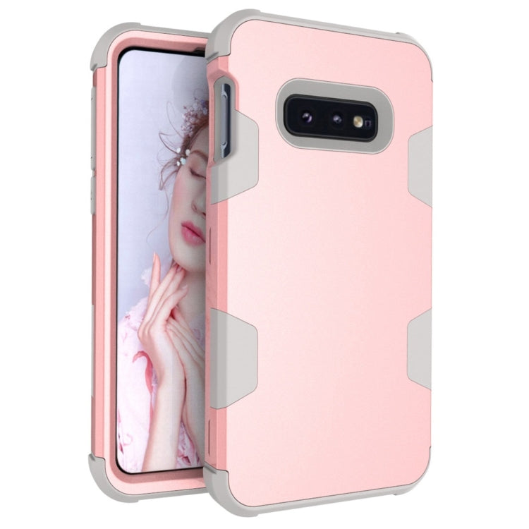 Contrast Color Silicone + PC Shockproof Case for Galaxy S10e