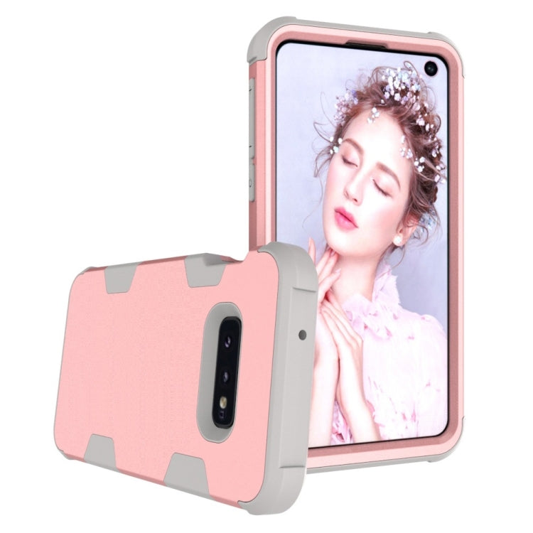 Contrast Color Silicone + PC Shockproof Case for Galaxy S10e