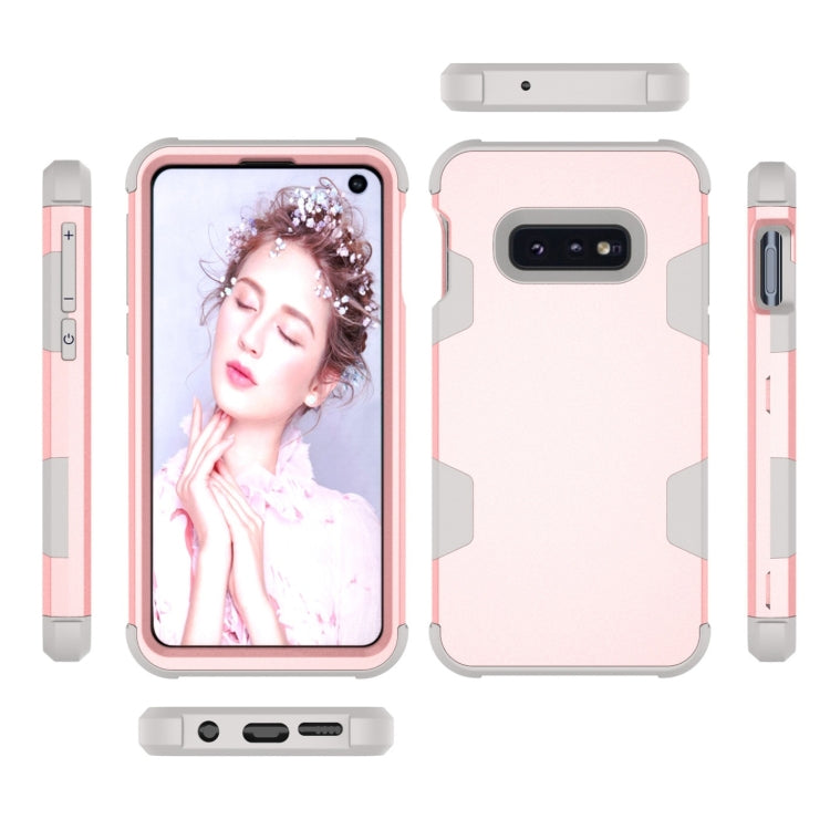 Contrast Color Silicone + PC Shockproof Case for Galaxy S10e