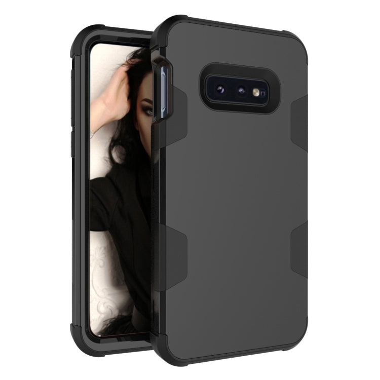 Contrast Color Silicone + PC Shockproof Case for Galaxy S10e