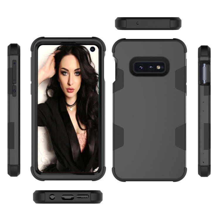 Contrast Color Silicone + PC Shockproof Case for Galaxy S10e