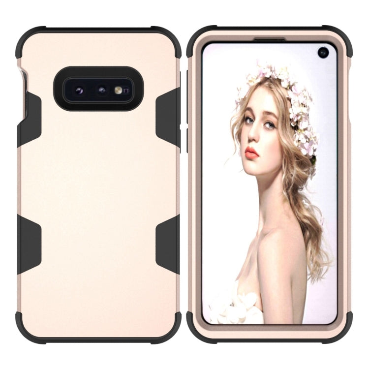 Contrast Color Silicone + PC Shockproof Case for Galaxy S10e