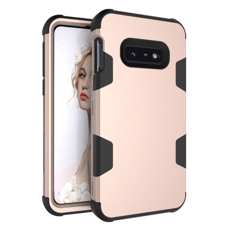 Contrast Color Silicone + PC Shockproof Case for Galaxy S10e