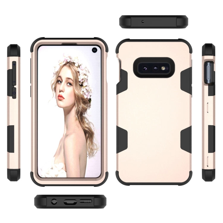 Contrast Color Silicone + PC Shockproof Case for Galaxy S10e