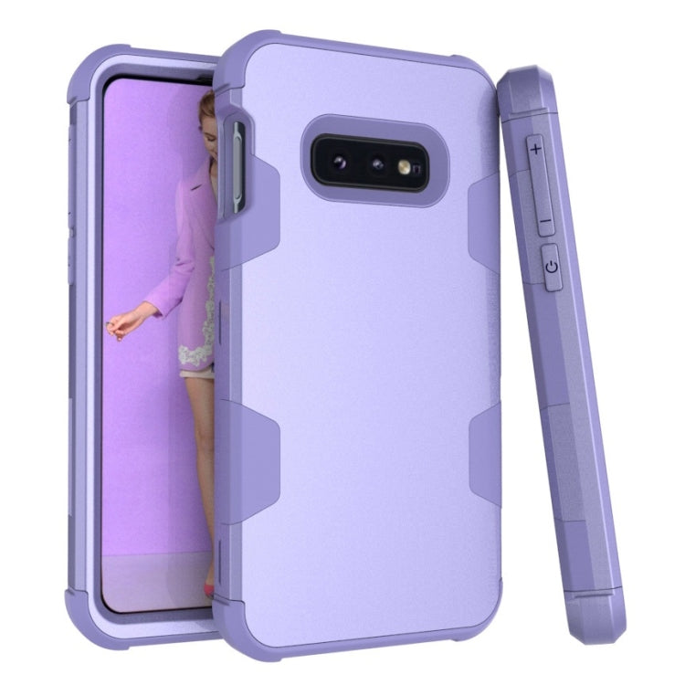 Contrast Color Silicone + PC Shockproof Case for Galaxy S10e