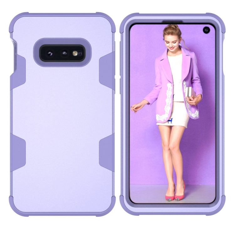 Contrast Color Silicone + PC Shockproof Case for Galaxy S10e