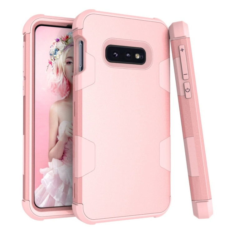 Contrast Color Silicone + PC Shockproof Case for Galaxy S10e