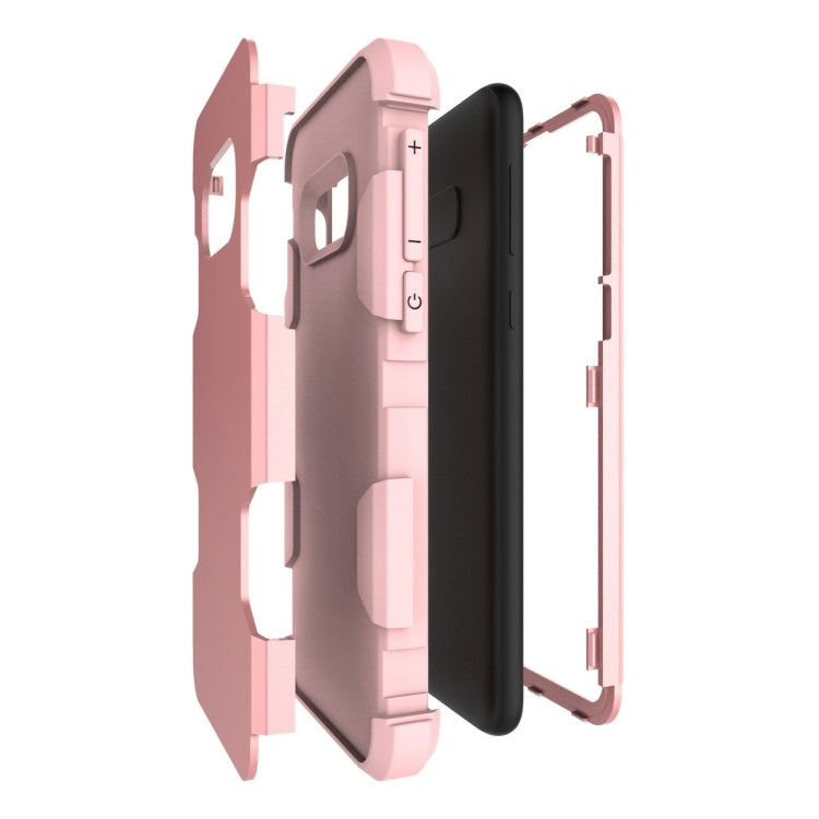 Contrast Color Silicone + PC Shockproof Case for Galaxy S10e