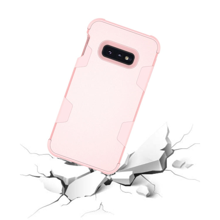 Contrast Color Silicone + PC Shockproof Case for Galaxy S10e