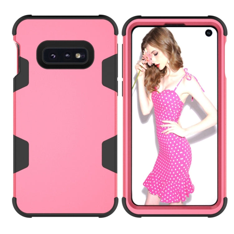 Contrast Color Silicone + PC Shockproof Case for Galaxy S10e