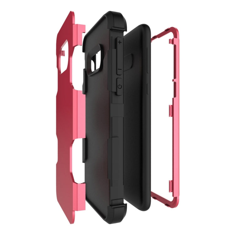 Contrast Color Silicone + PC Shockproof Case for Galaxy S10e