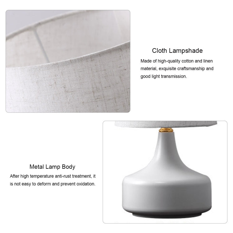 YWXLight LED Simple Atmosphere Bedroom Bedside Study Learning Reading Lamp Hotel Company Decorative Lighting