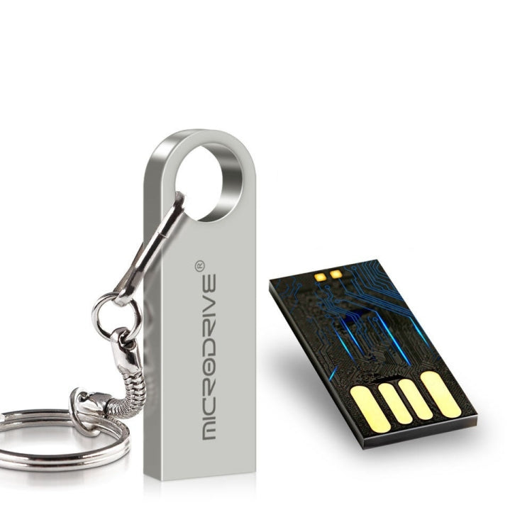 MicroDrive 8GB USB 2.0 Metal Waterproof High Speed U Disk