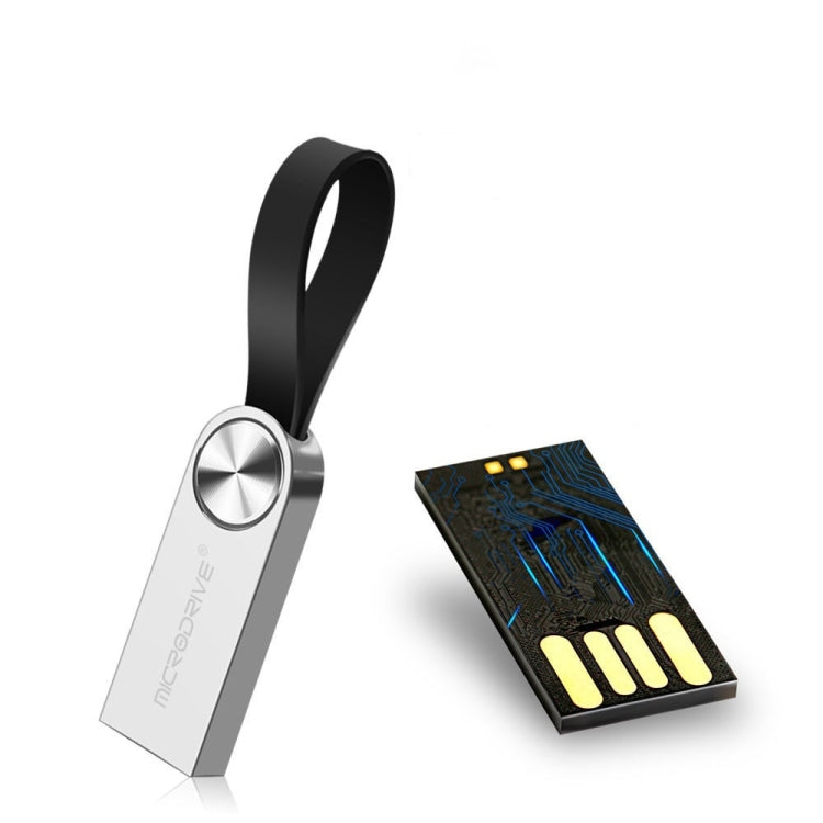 MicroDrive 16GB USB 2.0 Metal Rotating U Disk