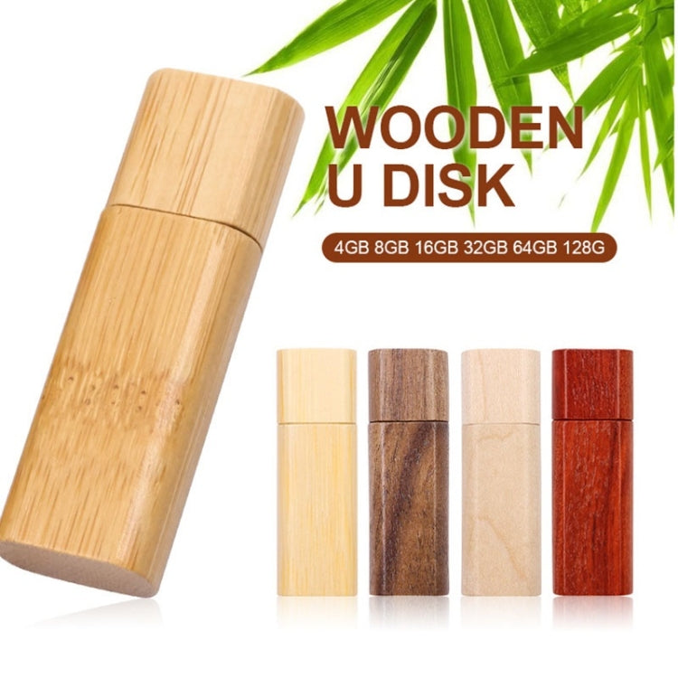 MicroDrive 128GB USB 2.0 Wooden Creative USB Flash Drive U Disk