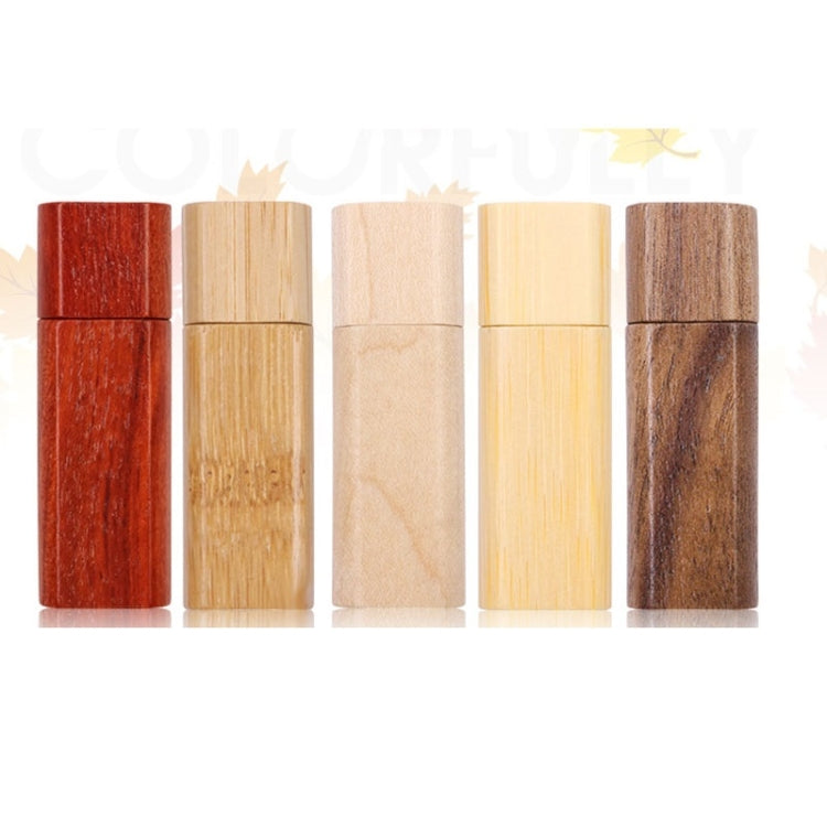 MicroDrive 128GB USB 2.0 Wooden Creative USB Flash Drive U Disk