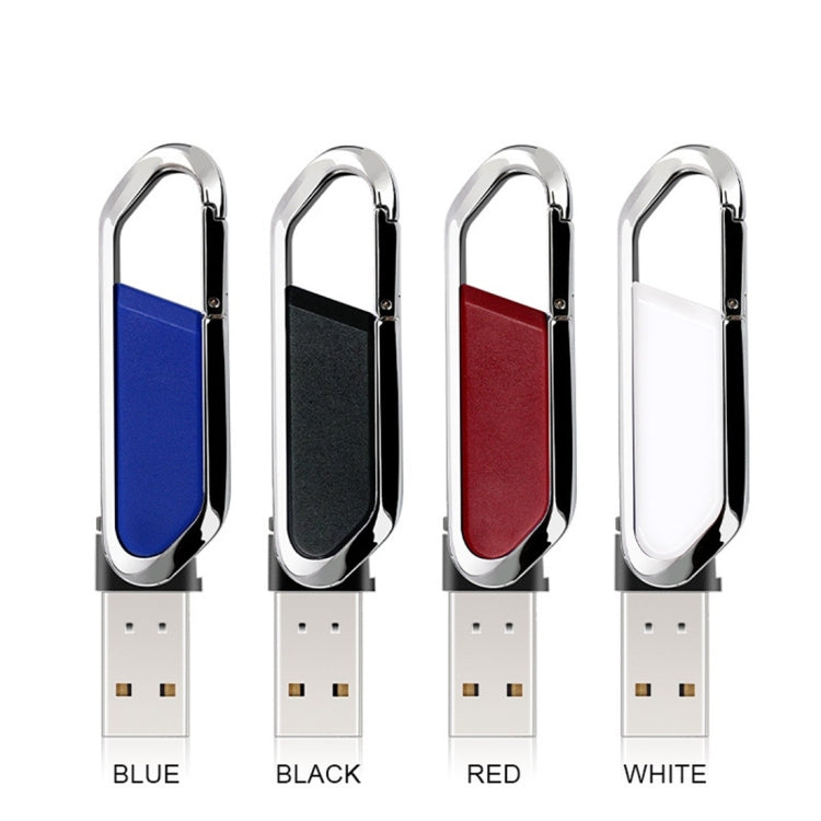 MicroDrive 8GB USB 2.0 Creative Carabiner Metal USB Flash Drives U Disk