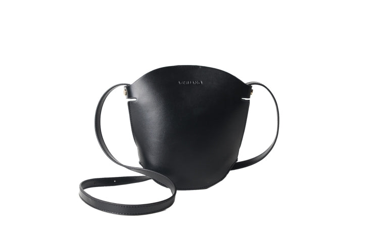 Magnetic Buckle Small Bucket Bag PU Leather Single Shoulder Bag Ladies Handbag Messenger Bag