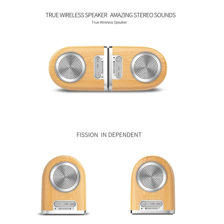 OVEVO Wireless Bluetooth Portable LED Speaker Amplifier 4D Surround Sound Magnetic Suction Outdoor Speaker