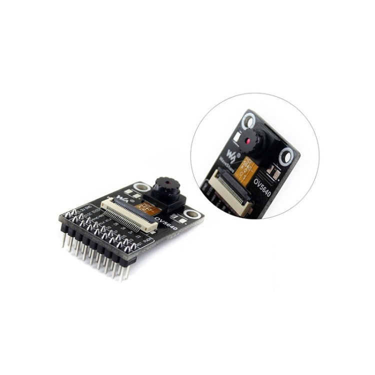 Waveshare OV5640 Camera Module Board (A), 5 Megapixel (2592x1944), Based on OV5640 Image Sensor