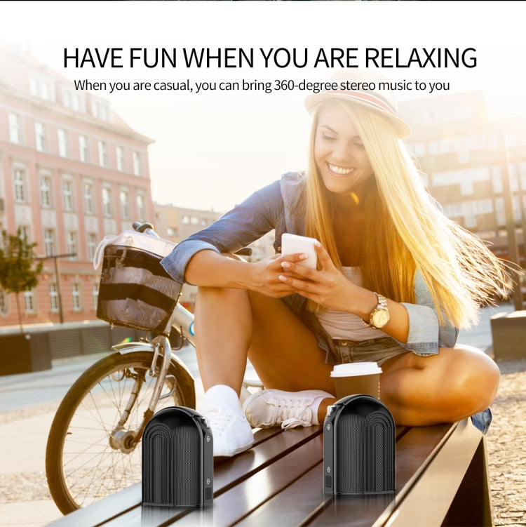 OVEVO D20 TWS Waterproof Magnetic Bluetooth Split Type Stereo Sound Quality Outdoor Portable Speaker