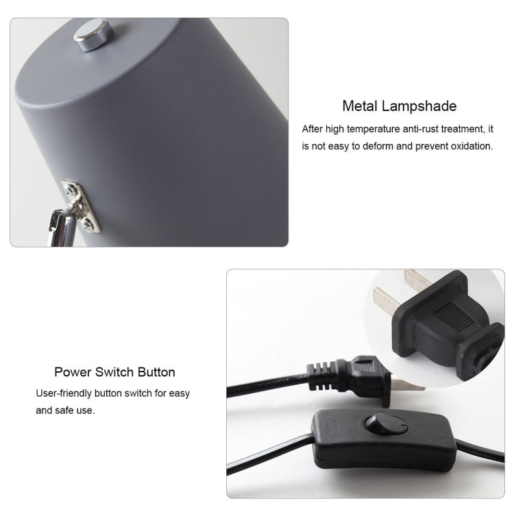 YWXLight LED Eye-caring Table Lamp Modern Creative Minimalist Bedroom Bedside Lamp Student Study Table Lamp