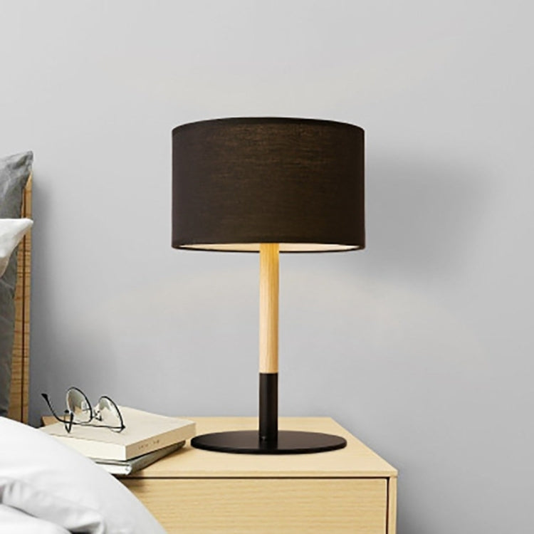 Nordic mininalist Creative Table Lamp LED Dimmable  Modern Living Room Bedroom Bedside Solid Wood Table Lamp Plug-in Decorative Lights
