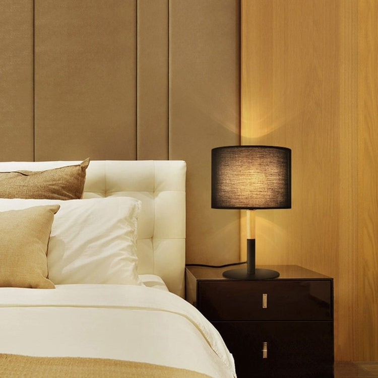 Nordic mininalist Creative Table Lamp LED Dimmable  Modern Living Room Bedroom Bedside Solid Wood Table Lamp Plug-in Decorative Lights