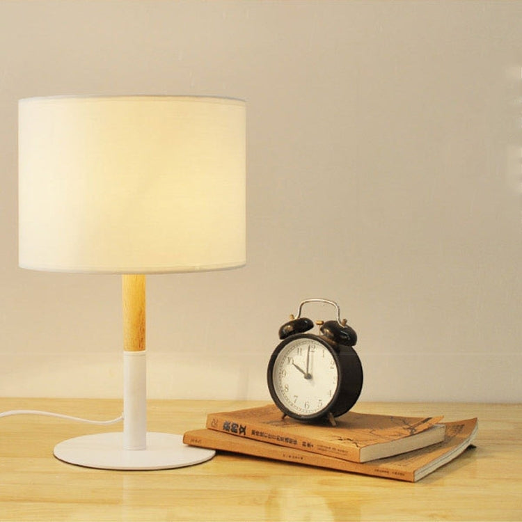 Nordic mininalist Creative Table Lamp LED Dimmable  Modern Living Room Bedroom Bedside Solid Wood Table Lamp Plug-in Decorative Lights