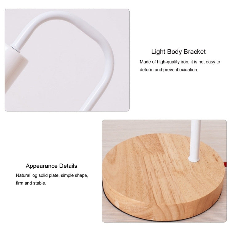 YWXLight Simple Dimmable LED Eye-protection Table Lamp Bedside Bedroom Desk Light