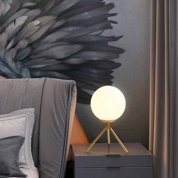 YWXLight Modern Minimalist Round Table Lamp Beside Lamp Night Light with Tripod