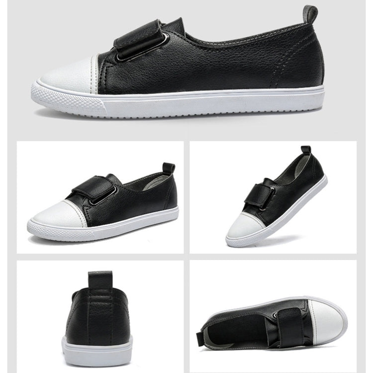 Simple and Comfortable Solid Color Flat Bottom Casual Shoes for Women