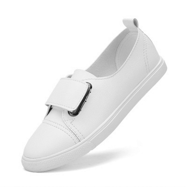 Simple and Comfortable Solid Color Flat Bottom Casual Shoes for Women